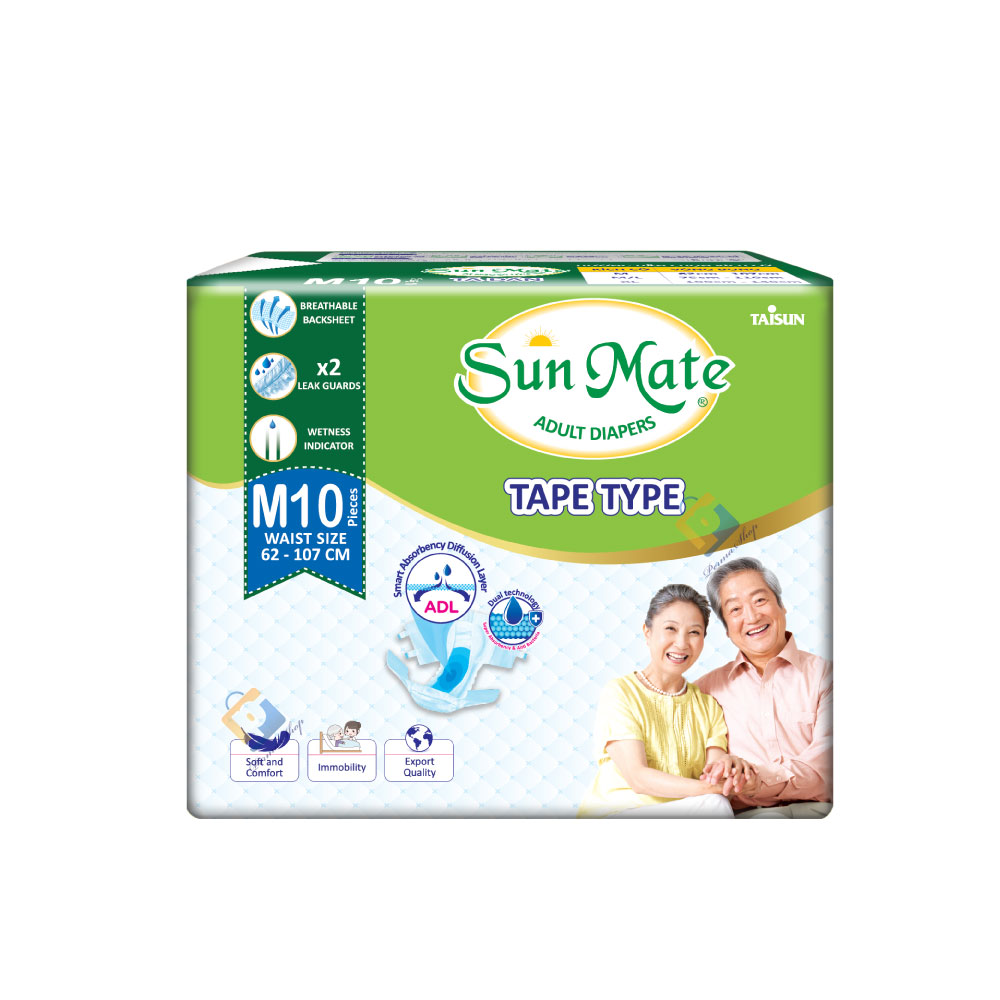 ผ้าอ้อมผู้ใหญ่ Sun Mate M 