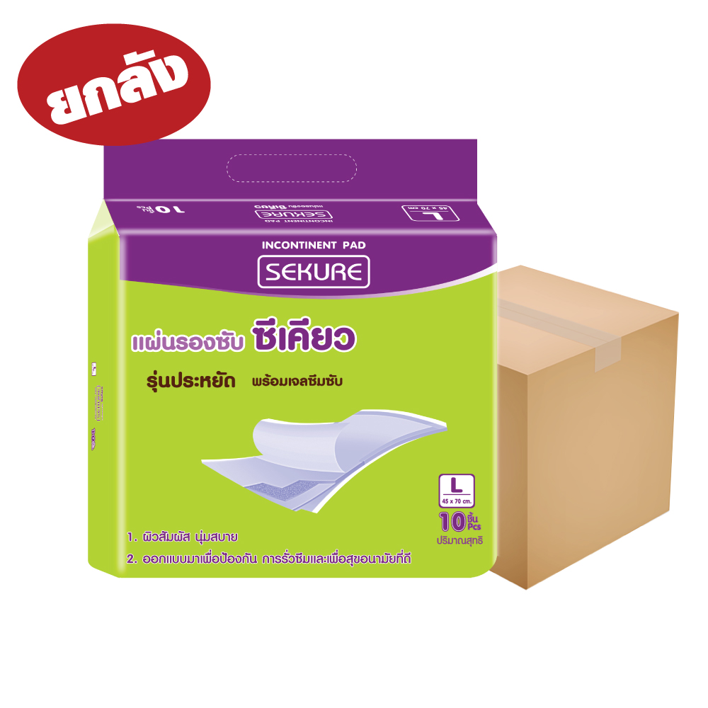 Carton - Sekure Underpad size L