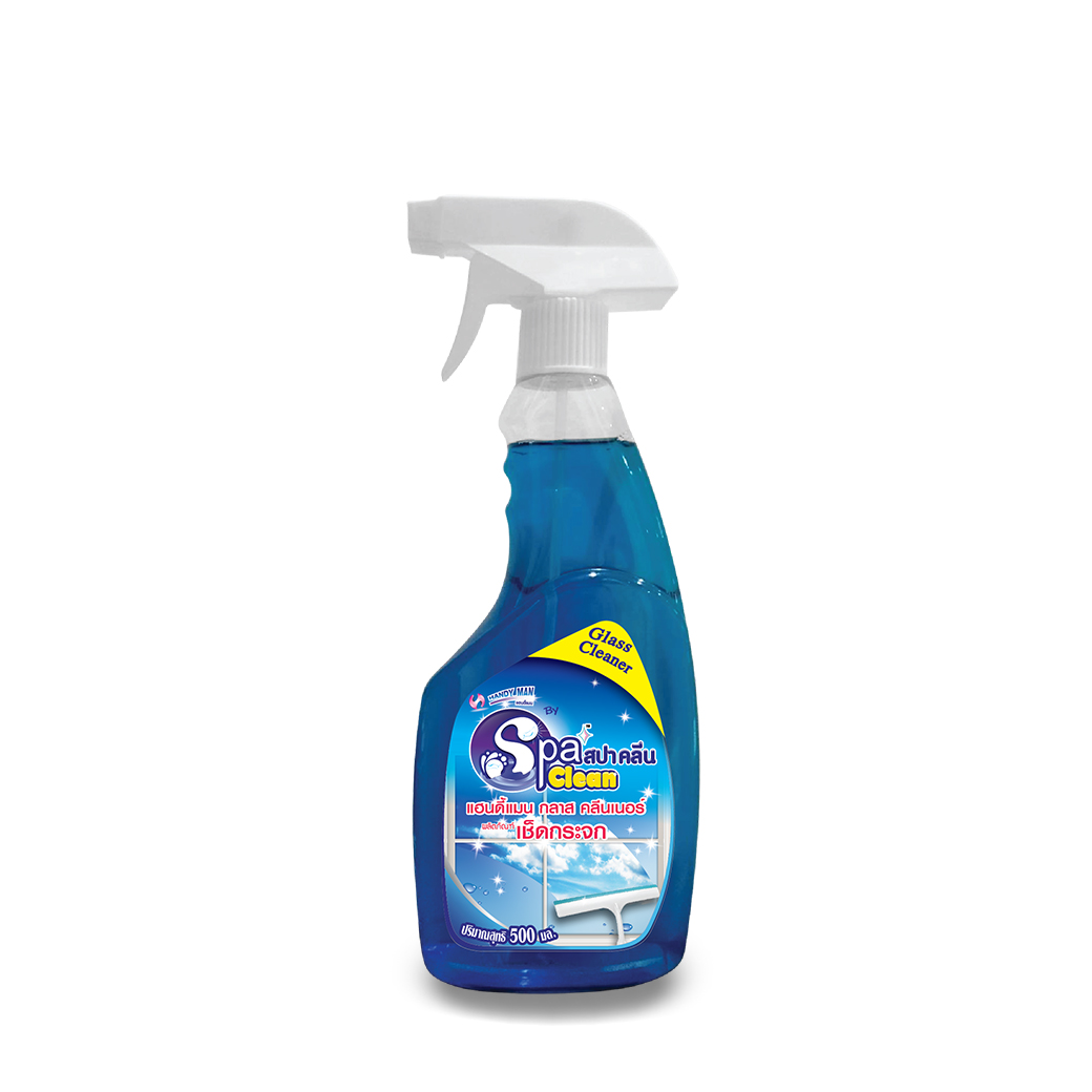 Spa Clean (สปา คลีน) : ผลิตภัณฑ์เช็ดกระจก แฮนดี้แมน กลาส คลีนเนอร์ 