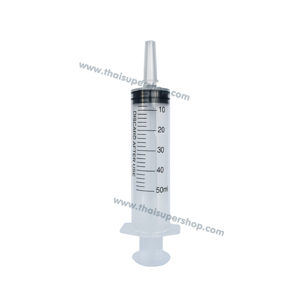 ไซริงค์ไม่มีเข็ม Catheter Tip 50ml. 1 กล่อง